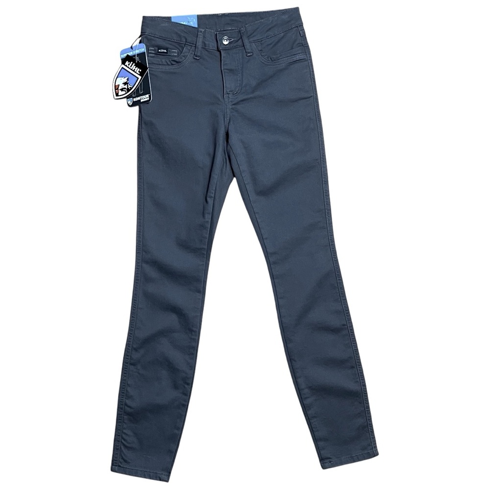 KUHL Wm’s Kontour Skinny Pants NWT In Pavement/Gray Sz 2 Regular